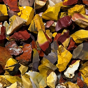 Big Sale!! 3000 Carat Lots of Mookaite Jasper Rough + a Free Faceted Gemstone