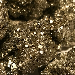 Big Sale!! 500 Carat Lots of Unsearched Natural Pyrite Rough + a Free Faceted Gemstone