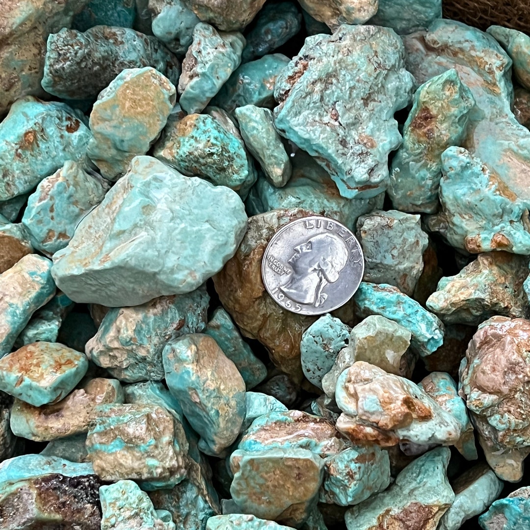 Big Sale!! 2000 Carat Lots of Mexican Turquoise Rough High End + A Free ...