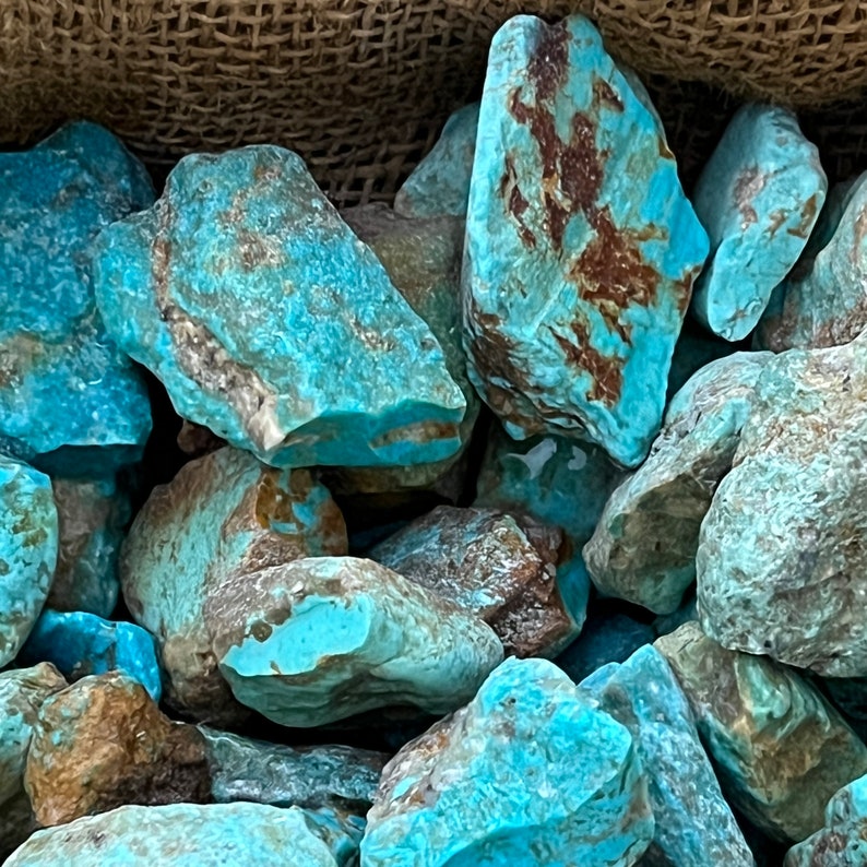 Halloween Sale 1000 Carat Lots of Old Stock Kingman, AZ Turquoise Rough
