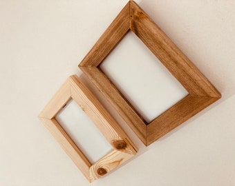 Reclaimed Picture Frames (reclaimed/recycled pine, with splines) All Sizes Considered!