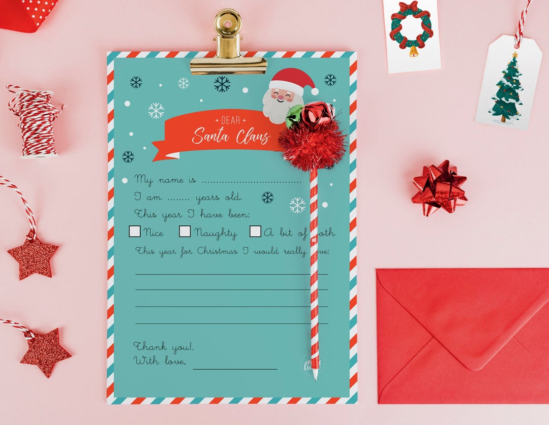 INSTANT DOWNLOAD Santa Claus Letter Letter To Santa Claus Etsy instant-download-santa-claus-letter-letter-to-santa-claus-etsy