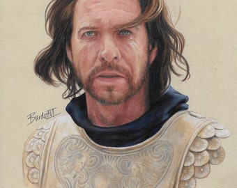 Elendil Art Print: Rings of Power Portrait (A5)