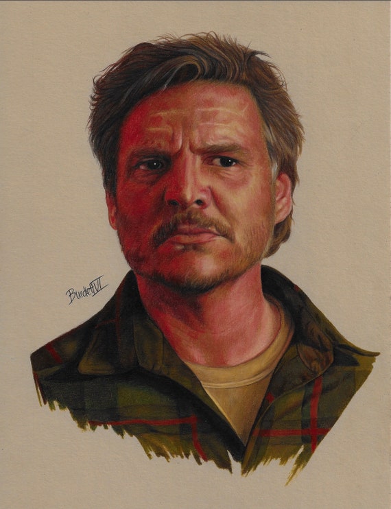 PEDRO PASCAL the Last of Us HBO Joel Miller A4 A5 Art Print 