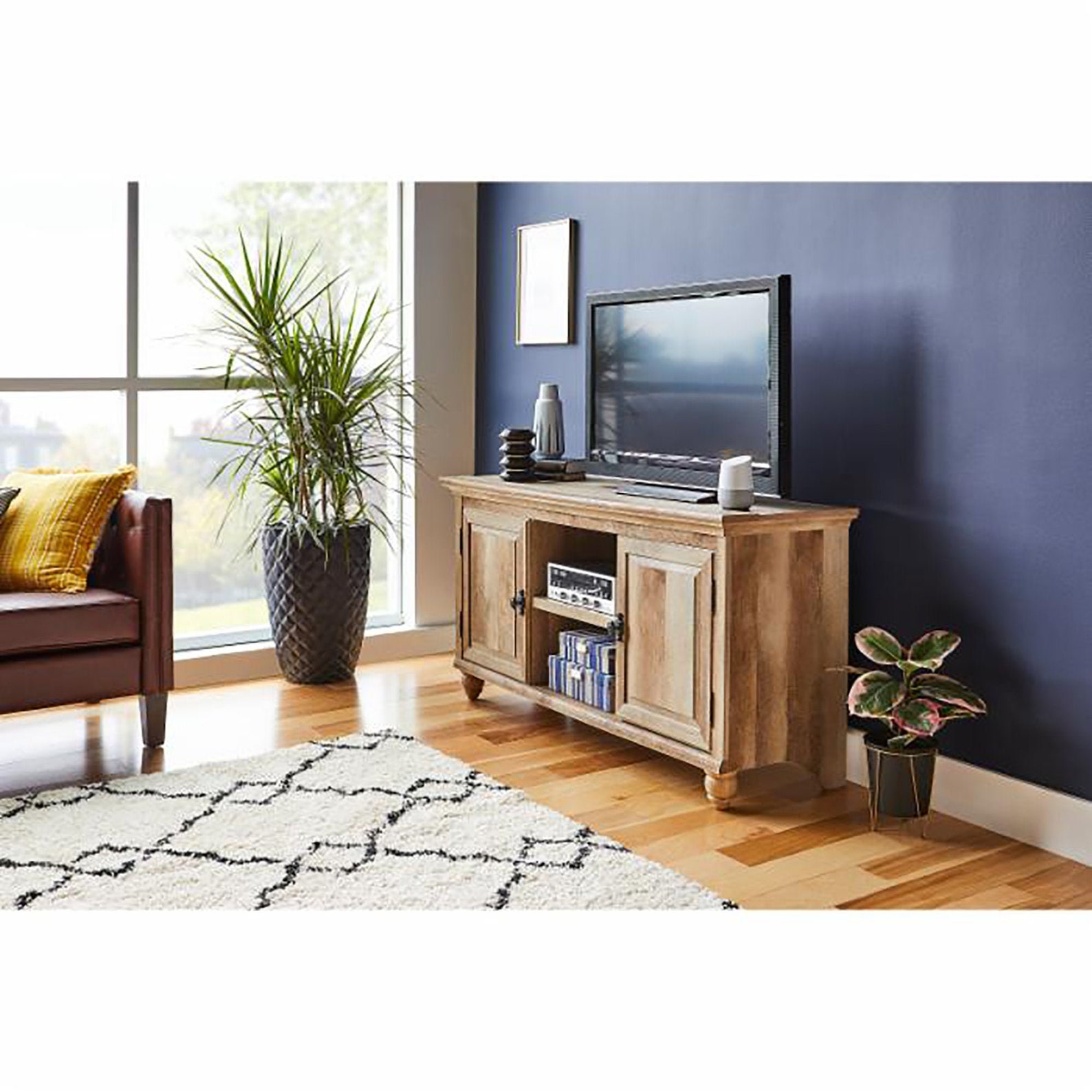 Wood TV Stand Buffet Media Consoles Tv Console Table TV Etsy