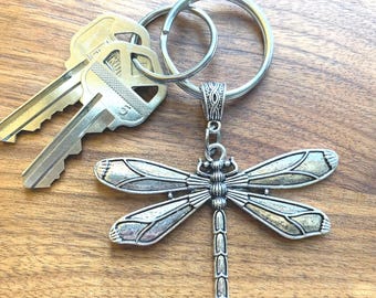 Celtic Outlander Inspired Dragonfly Keychain/Zipper Pull