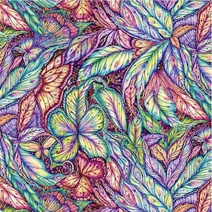 Fairy Enchantment – Tapestry Leaves Multi by Donna Antonucci (1624899B)