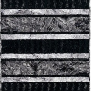 Crazy 8 Cuddle Kit – Back in Black by Shannon Fabrics (ckcrazy8spbackinblack)