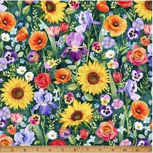 Flower Shoppe – Emerald by Hoffman (31-emerald)