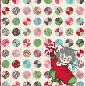 Kitty Christmas Quilt Kit by Urban Chiks (KIT31200) - ON SALE!