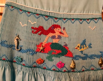 Little Mermaid Smocked Dress