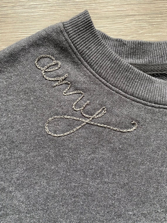 Personalized Embroidered Sweatshirts | Etsy