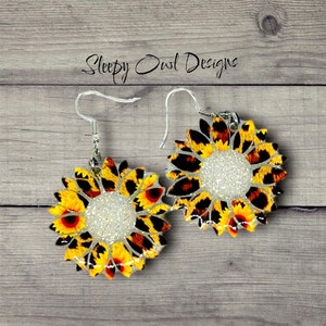 Sunflower Earrings