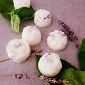 Lavender Love Wax Melts | Lavender, Basil & Mandarin | Natural Aromatherapy Melts for Sleep