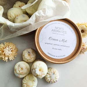 Ocean Mist Wax Melts | Jasmine, Citrus & Sandalwood | Natural Aromatherapy Blend