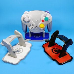 Custom Display Stand for Wavebird Nintendo GameCube Controller - 3D Printed Mount Holder - Free Shipping!!!