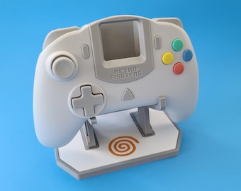 Display Stand for Retro Fighters StrikerDC Dreamcast Controller  - Custom 3D Printed - Multi-Colors - Free Shipping!!!