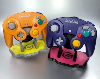 Custom Display Stand for Nintendo GameCube Controller - 3D Printed Multi Colors - Nintendo GC - Free Shipping!