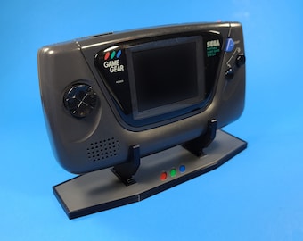Présentoir personnalisé pour console portable Sega Game Gear - support de montage imprimé en 3D - livraison gratuite !!!