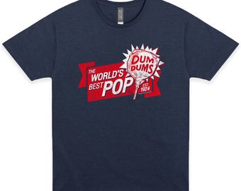 Dum Dums Bonbons Sucettes Le Meilleur Pop Du Monde T-Shirt Pour Homme