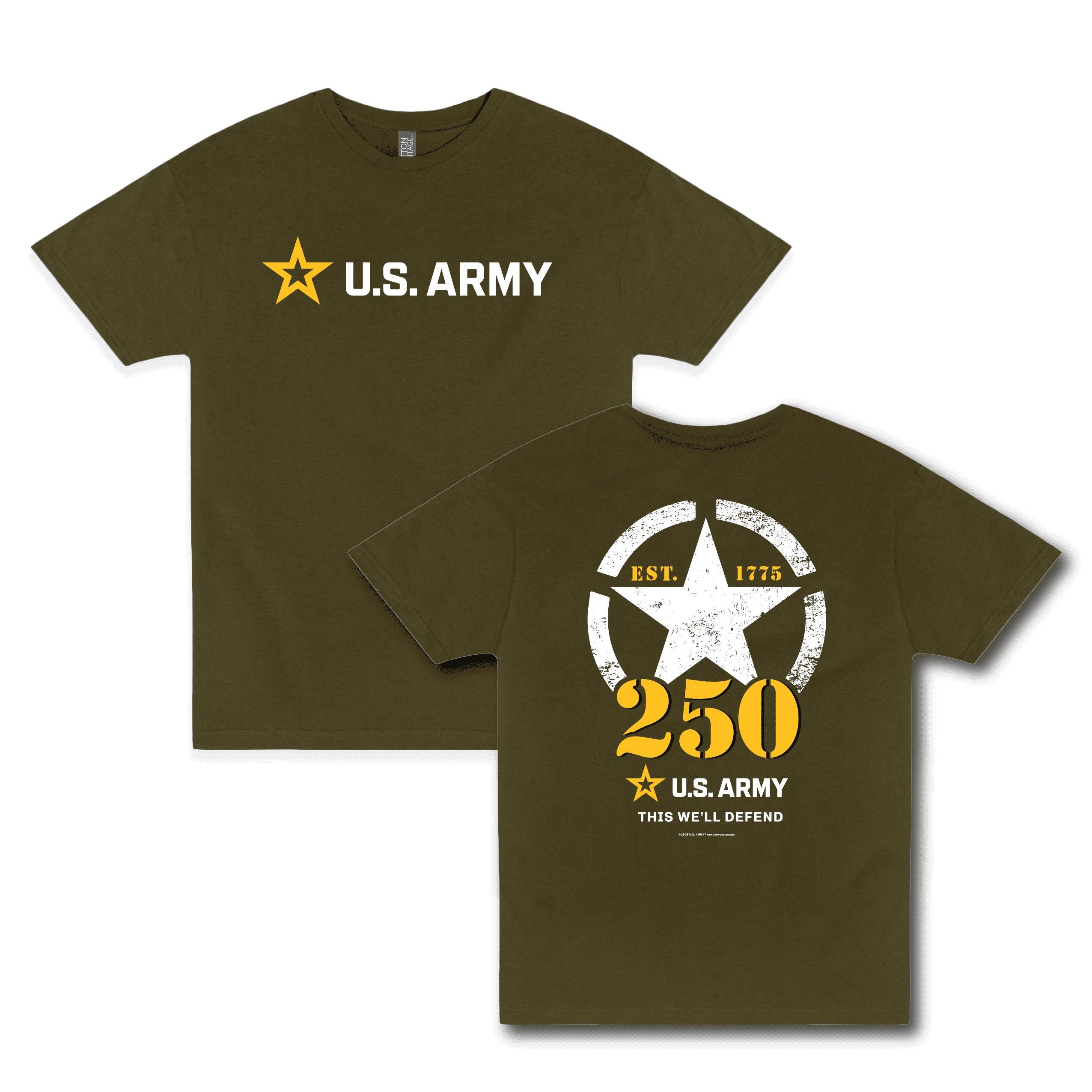 Immunity Anniversary Tee (Sand）M U.S. Army® 250th Anniversary Tee - Etsy