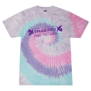 Smarties® Bright • FUN • Smarties Tie-Dye Tee