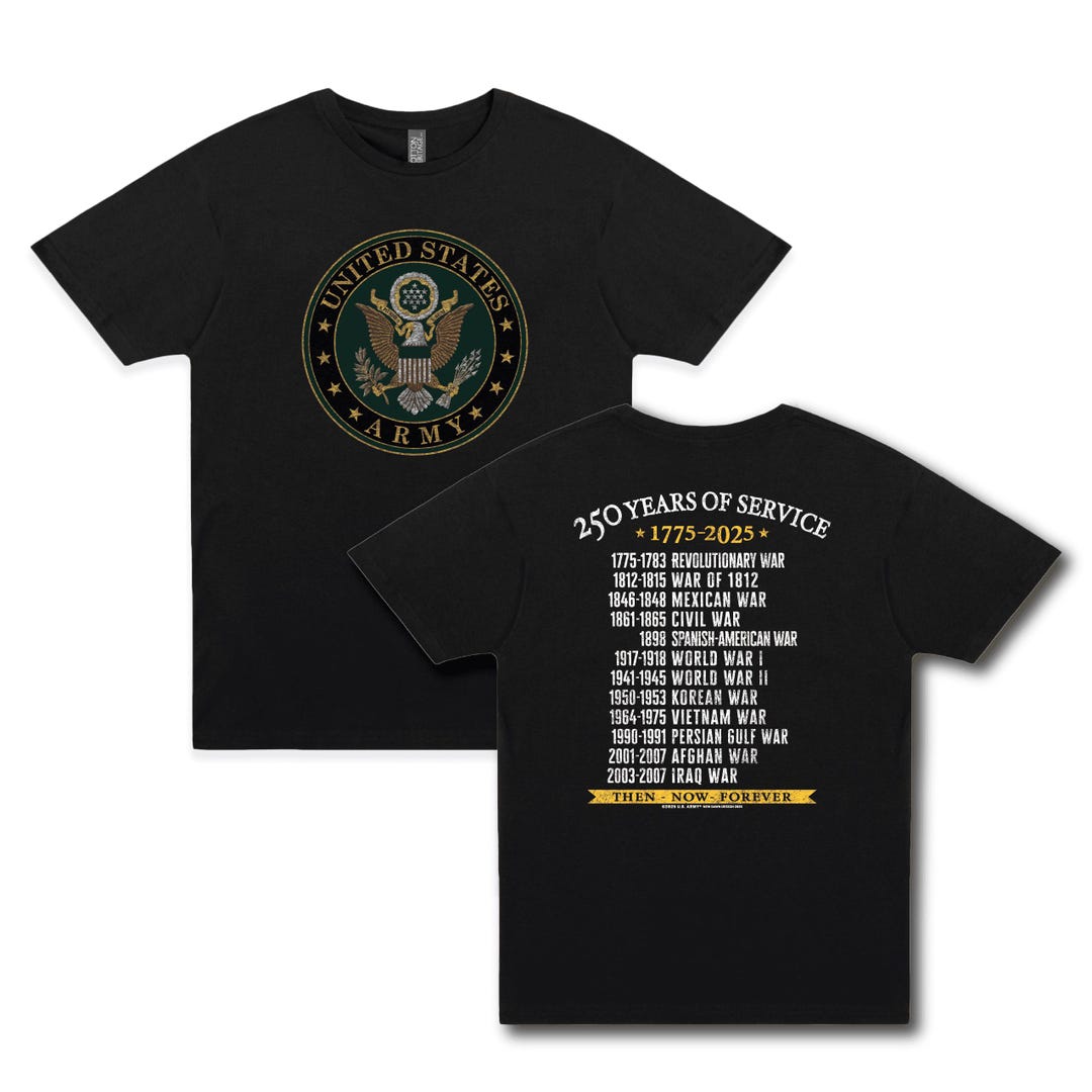 U.S. Army® 250th Anniversary World Tour Tee Etsy