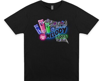 Chupa Chups Melody Pops Neon Character Tee