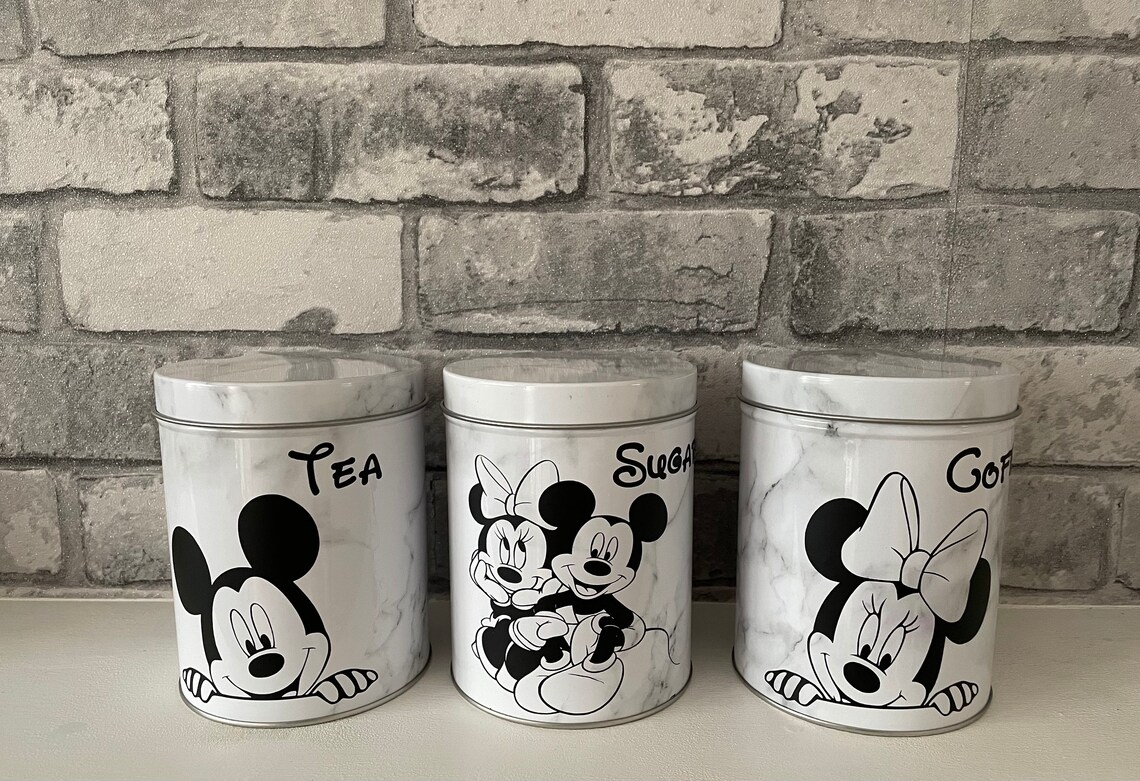 Disney inspired kitchen canisters Etsy