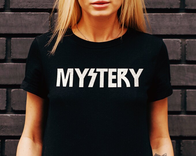 Women's Mystery Rocker Graphic T Shirt | Ladies Fashion Fit Tee