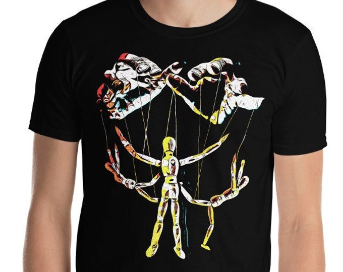 Puppet Master Men's/Unisex Black Graphic T Shirt | Super Soft Graphic Tee