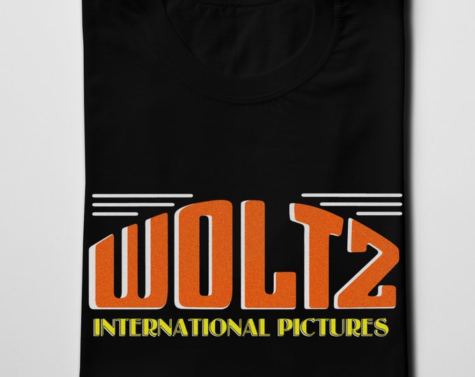 Woltz International Pictures Men's/Unisex Black Graphic T Shirt | Super Soft Men's Tee