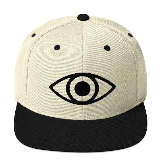 EyE Flat Bill Snapback Cap
