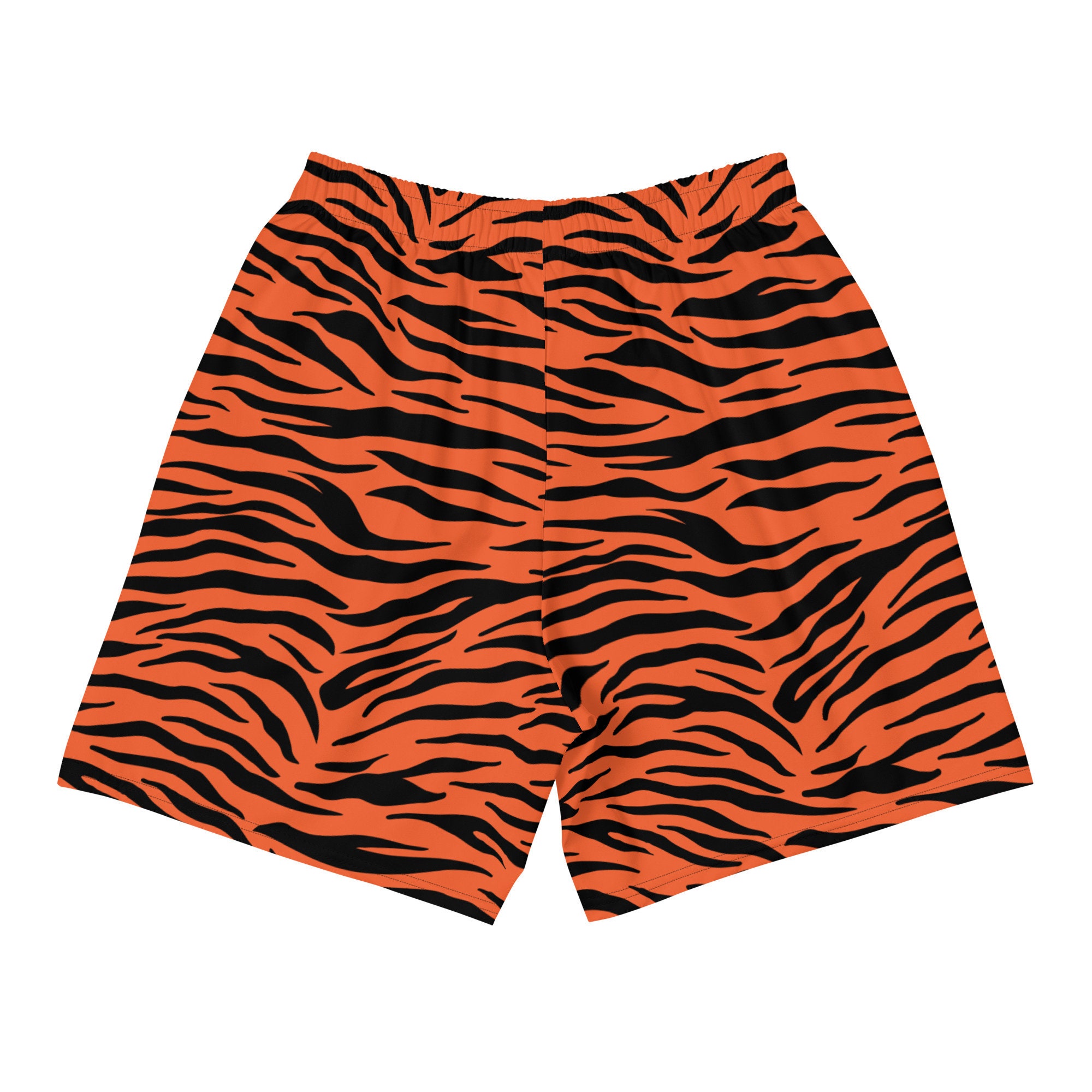 Men's Tiger Striped Shorts Athletic Orange Summer Shorts - Etsy Sweden