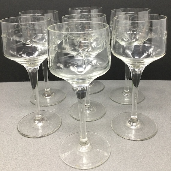 Vintage Weingläser, old wine glasses