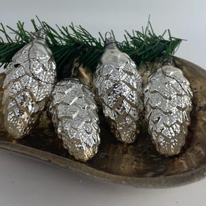 Vintage Christmas tree ornaments, Christmas decorations, handmade