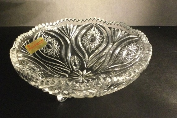 Vintage Bleikristall Schale Nachtmann, lead crystal bowl