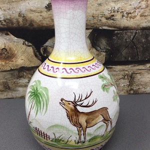 Vintage vase, ceramic vase Anton Herr Bogen, country house