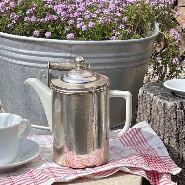 Vintage coffee pot, thermos, Bauscher Weiden