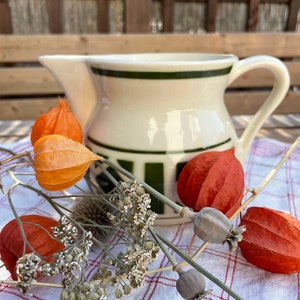 Vintage ceramic jug DDR, milk jug, jug, juice jug, cocoa jug