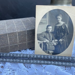 antikes Ornament Dresdner Pappe, Brocante, Deko,