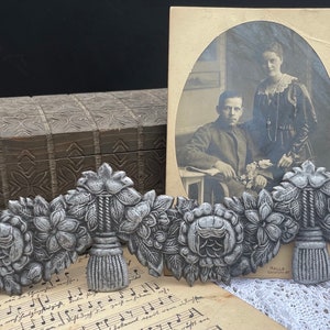 antikes Ornament Dresdner Pappe, Brocante, Deko,