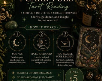 One Card Pull, Tarot Reading