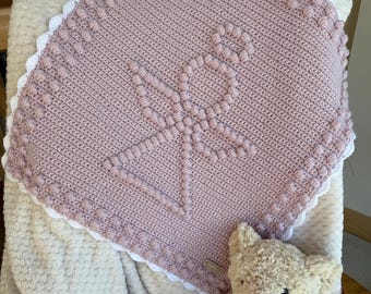 Engel-Decke-Muster | Weihnachten häkeln | Puff Stitch Decke | Nostalgische Nostalgie Decke.