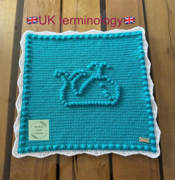 UK Terminology Whale crochet | Crochet blanket pattern | Baby crochet | Crochet blanket | car seat blanket pattern | Caspian the whale.