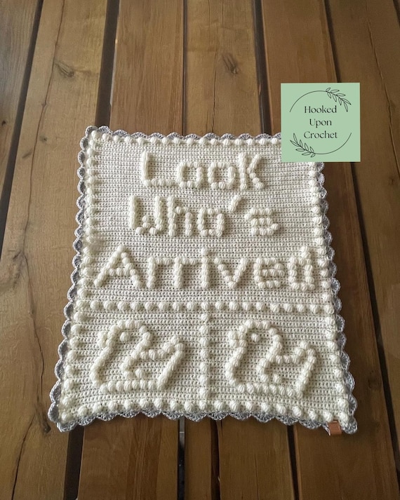 Look Duck,Baby CROCHET BLANKET PATTERN,Pdf pattern,Crochet baby blanket pattern, puff stitch pattern,bobble stitch pattern.
