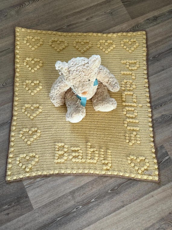 UK Terminology Precious Baby Crochet baby Blanket pattern | Baby blanket pattern | Crochet blanket | Crochet pattern.