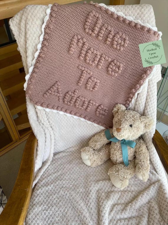 One More To Adore Crochet Blanket Pattern | UK Terms (PDF Pattern)