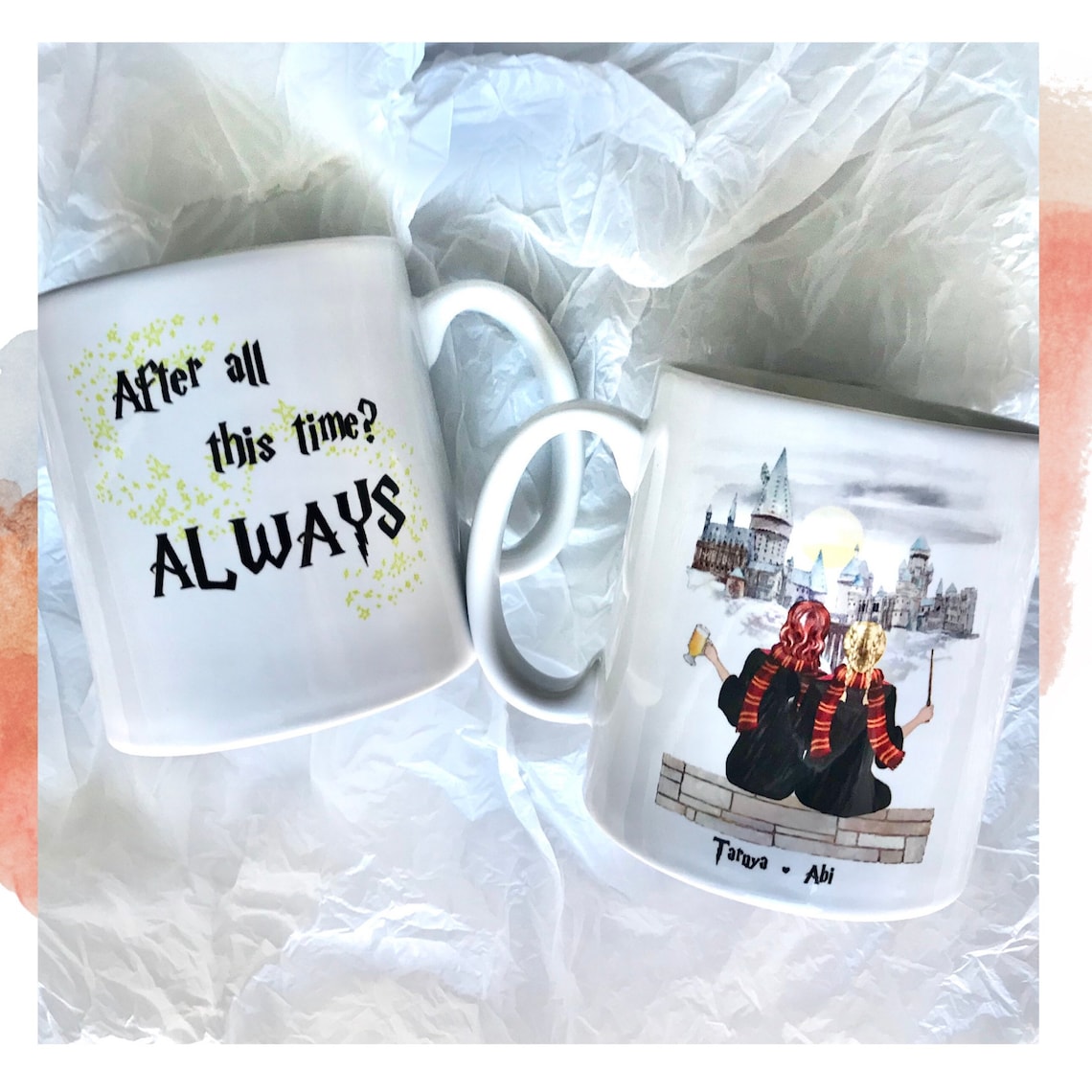 Personalised Harry Potter Mug Customised Friends Mug Custom Etsy