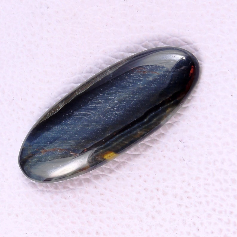 37 Crt. Cheapest Price Best Quality Designer Natural Tiger Eye Cabochon Loose Gemstone For Making Pendant /& Jewelry Size 45x17x5mm